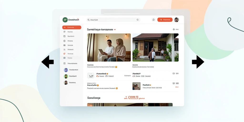 Tampilan menu yang intuitif dan mudah digunakan.