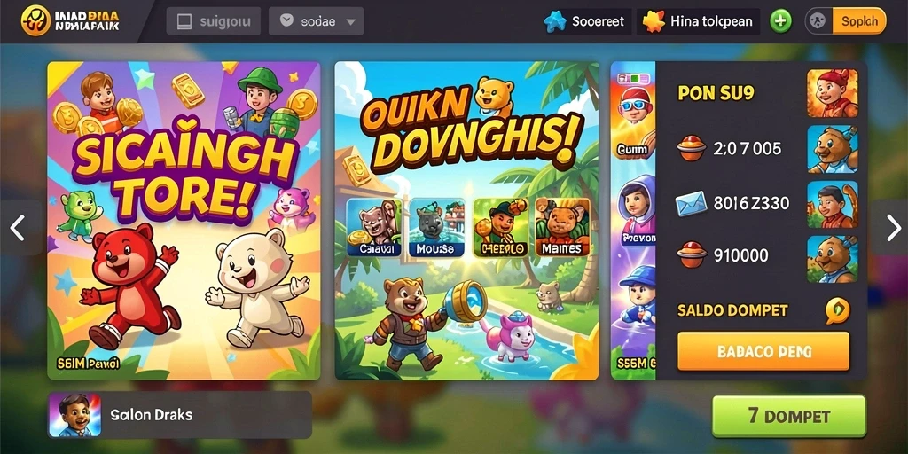 Level menantang yang memerlukan strategi untuk ditaklukkan.