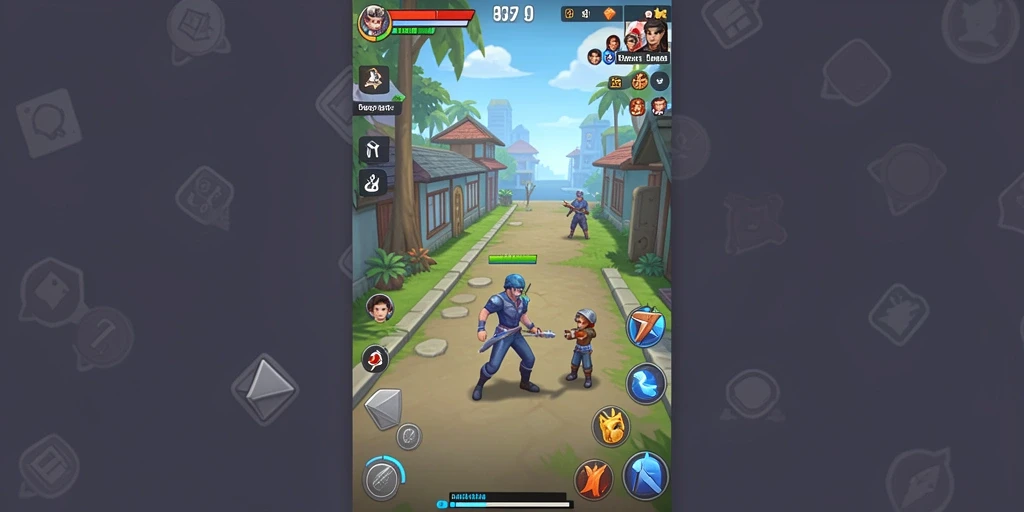 Tangkapan layar mode multiplayer yang mengasyikkan.
