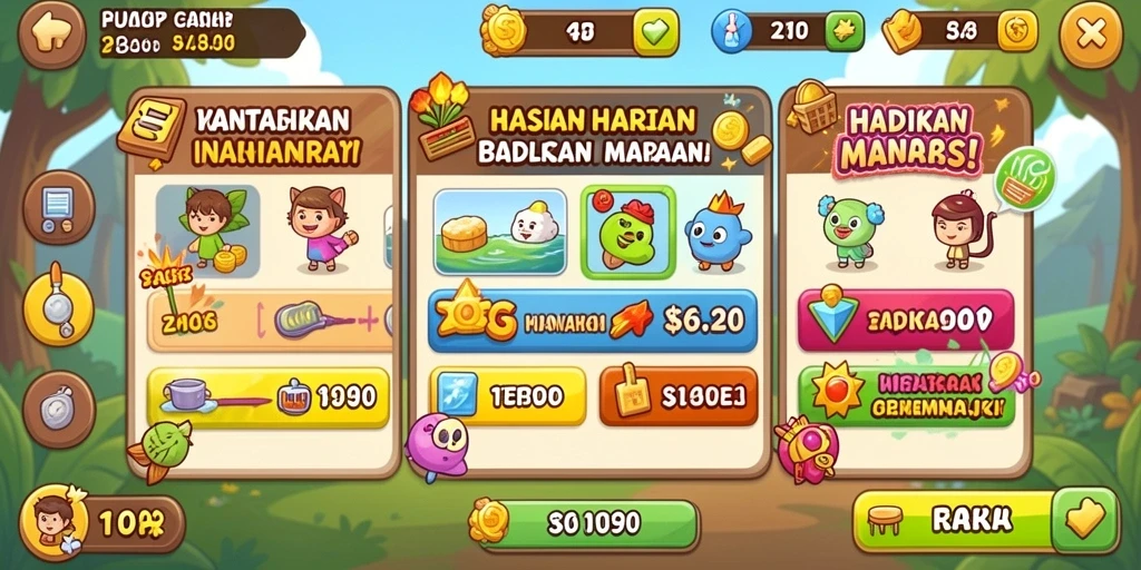 Beragam tema slot yang tersedia untuk semua pemain.