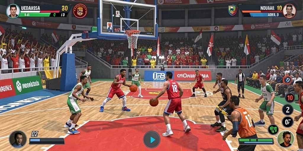 Fitur multiplayer yang memungkinkan permainan bersama teman.