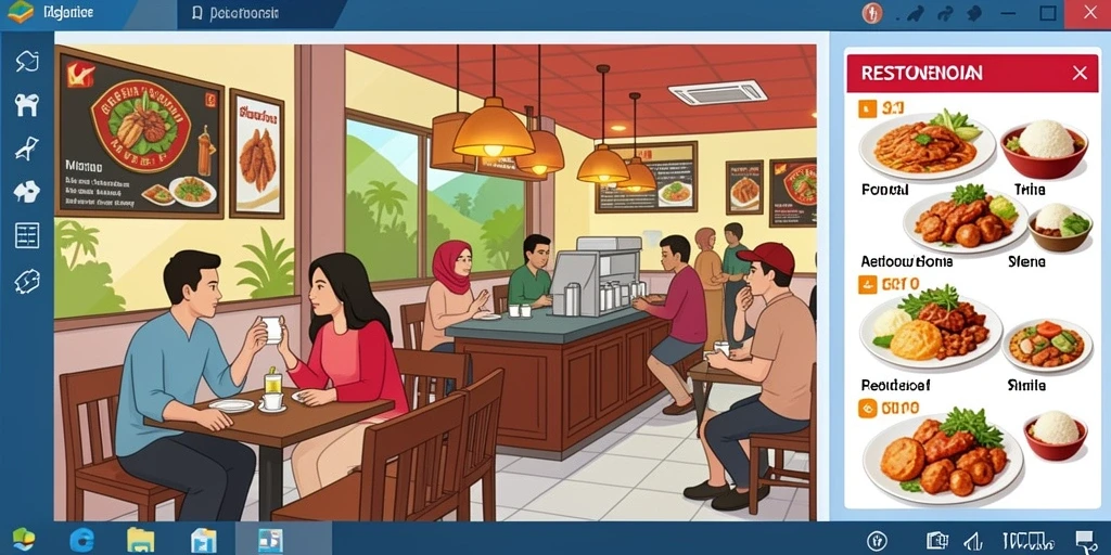 Grafis yang memukau dan penuh warna.