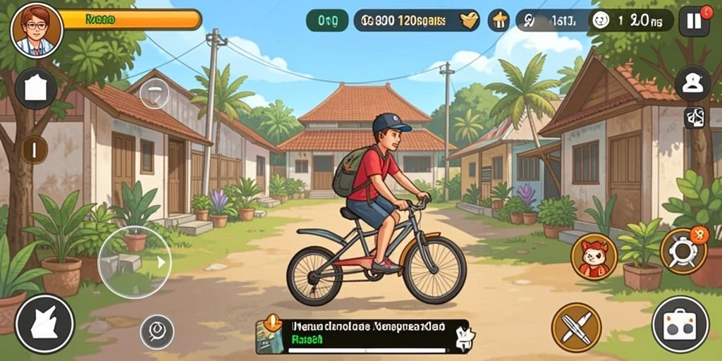 Lihat grafis detail dari dunia fantasi TOPIWANGI.