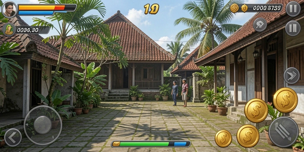 Karakter dan efek visual yang memukau.